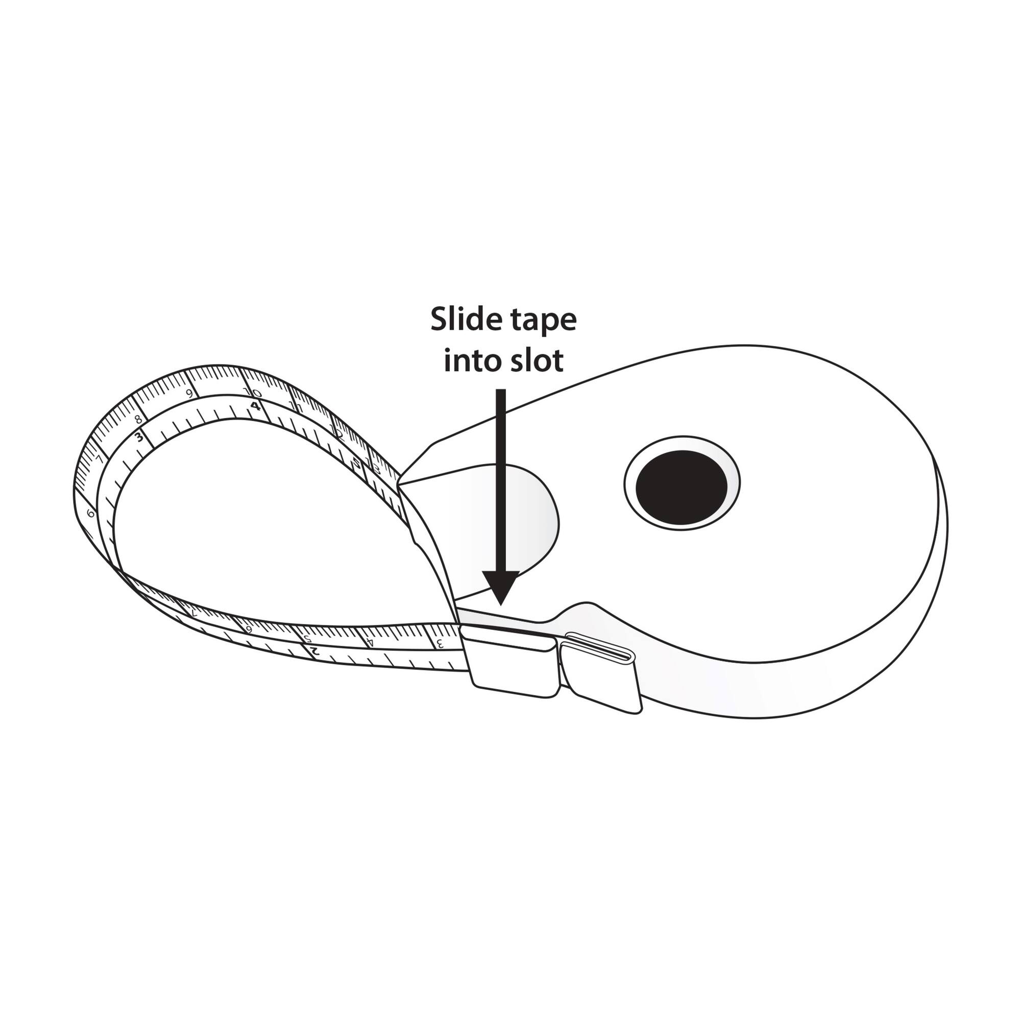 Dritz® 60" Wrap 'N Stay Retractable Tape Measure